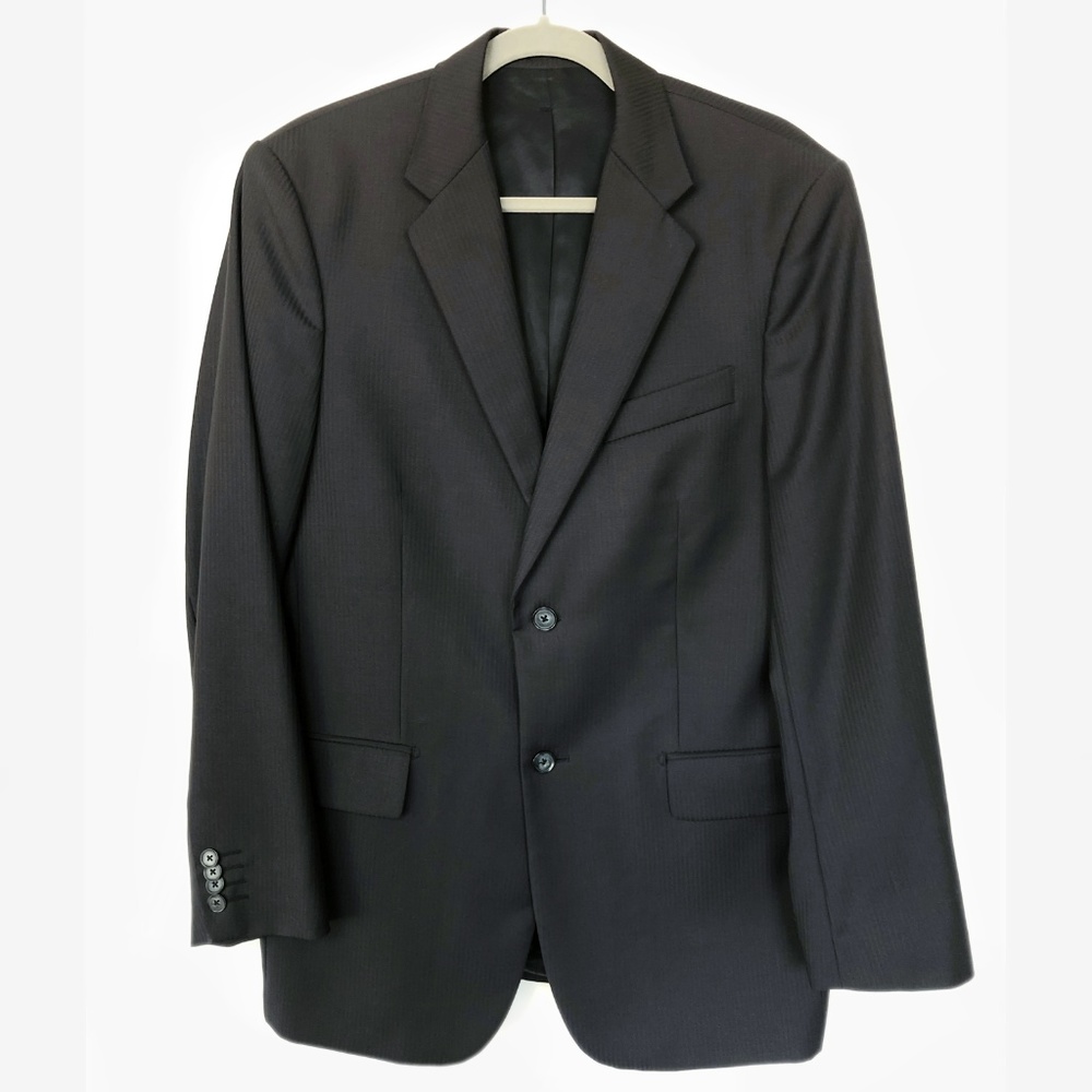 Express Black Mens Suit